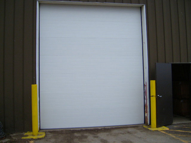 A White Color Home Door