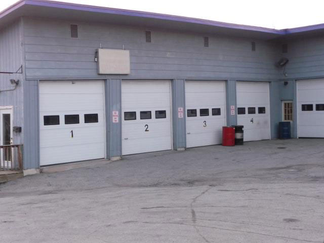 Front View of Up and Over Garage Door